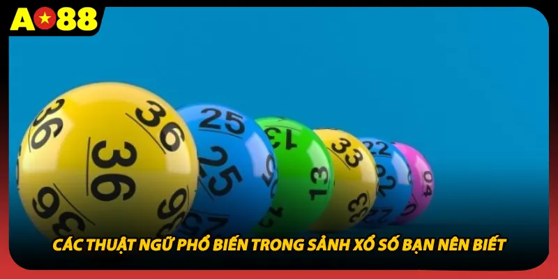 Các thuật ngữ phổ biến trong sảnh xổ số bạn nên biết