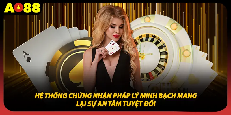 Hệ thống chứng nhận pháp lý minh bạch mang lại sự an tâm tuyệt đối